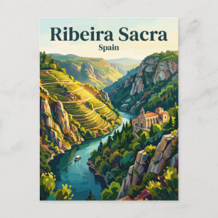 Cartão Postal Ribeira Sacra Espanha