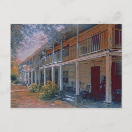 Cartão Postal Rice’s-Hughlett’s Tavern c. 1935, Heathsville, VA