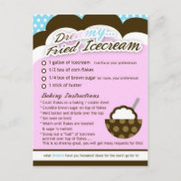 Rich recebe DREAMY FRIED ICECREAM