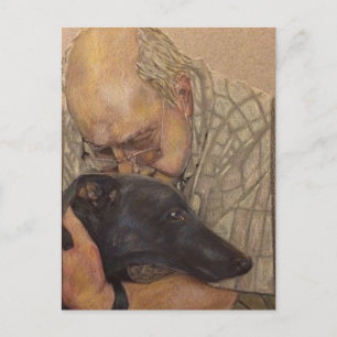 Cartão Postal Richard e Ronnie Greyhound