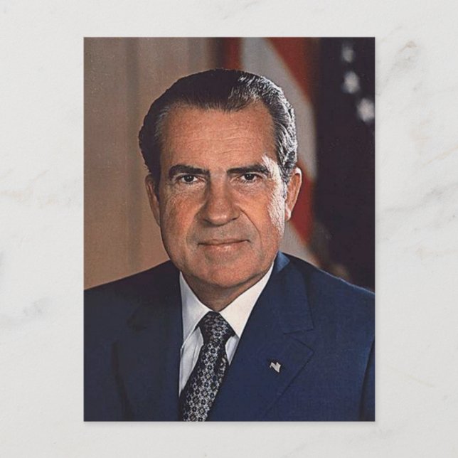 Cartão Postal Richard M. Nixon 37 (Frente)