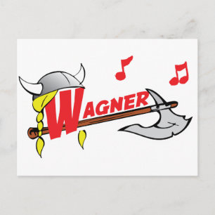 Cartão Postal Richard Wagner