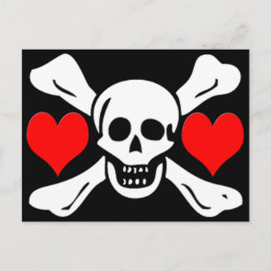 Cartão Postal Richard Worley-Hearts