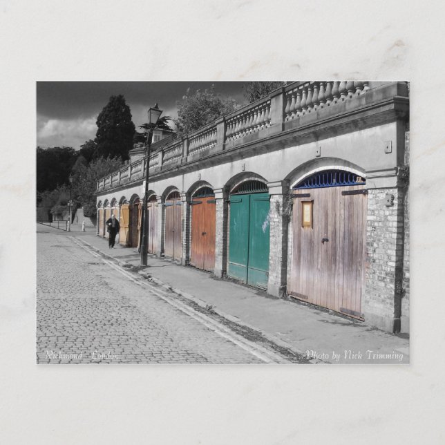 Cartão Postal Richmond - Londres (Frente)