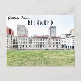 Cartão Postal Richmond Skyline