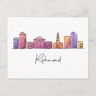 Cartão Postal Richmond VIRGÍNIA