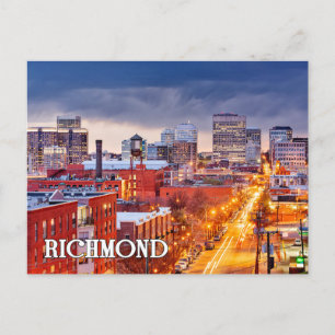 Cartão Postal Richmond, Virginia, Estados Unidos