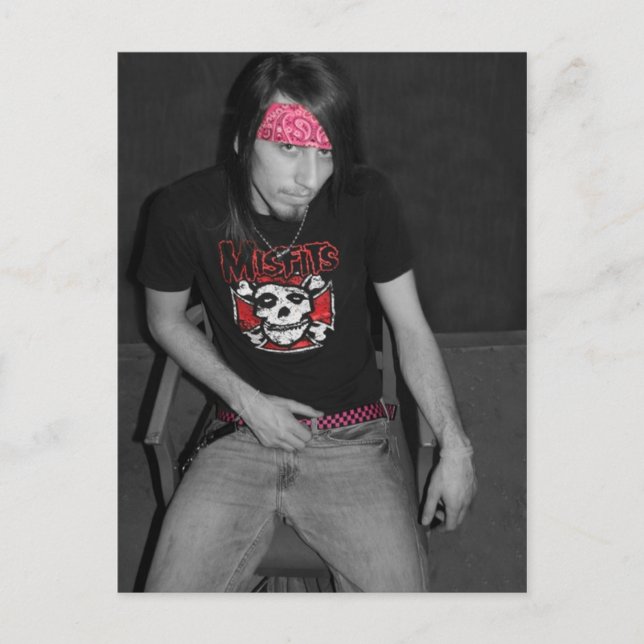 Cartão postal rick Dunsford (Frente)