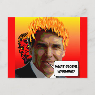 Cartão Postal Rick Perry