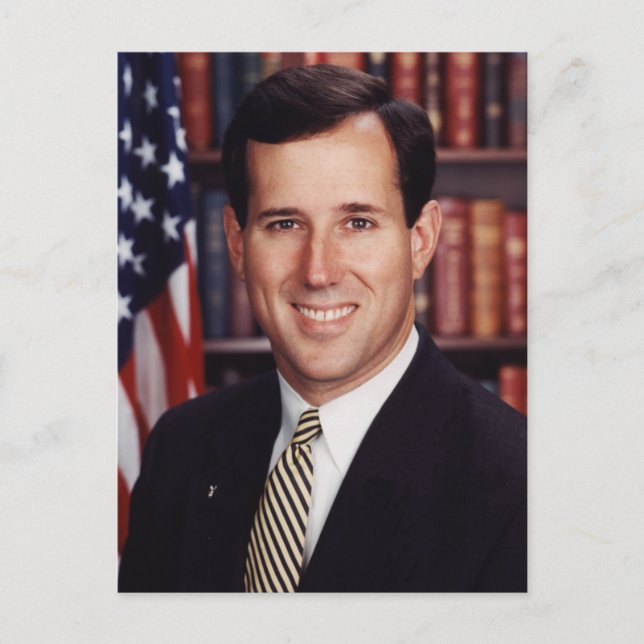 Cartão Postal Rick Santorum (Frente)