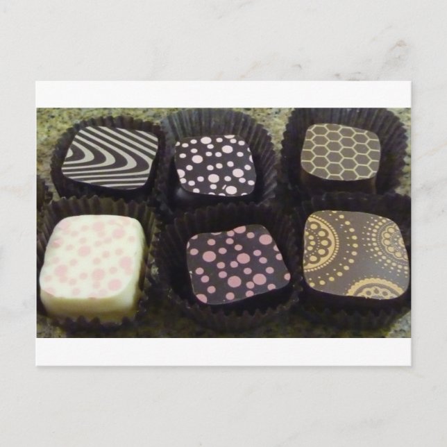 Cartão Postal Rico Chocolates (Frente)