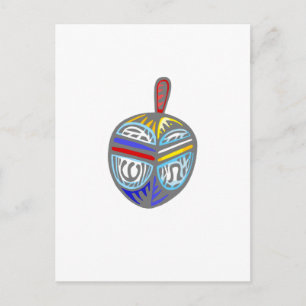 Cartão Postal Rico Dreidel