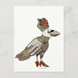 Cartão Postal Rico Raven está todo vestido por Shoshanah Marohn