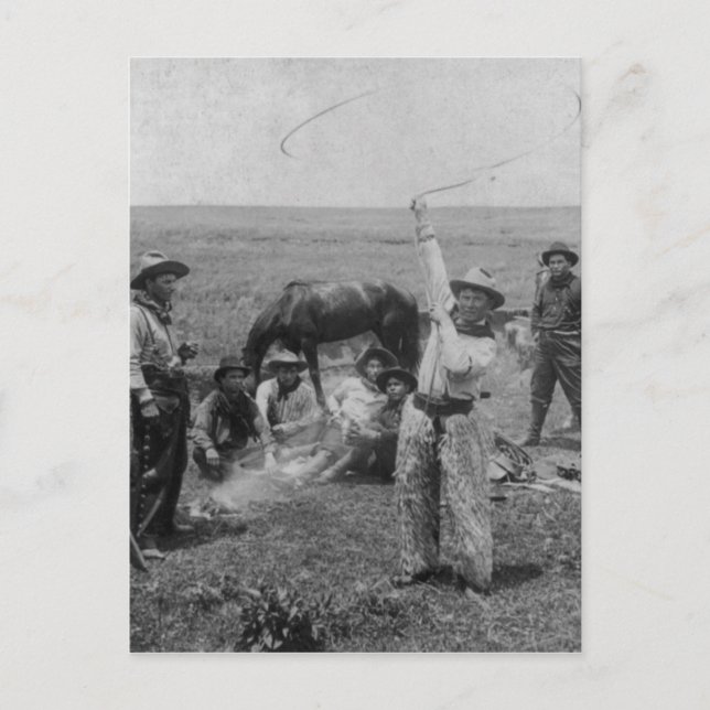 Cartão Postal Rico Roping (Frente)