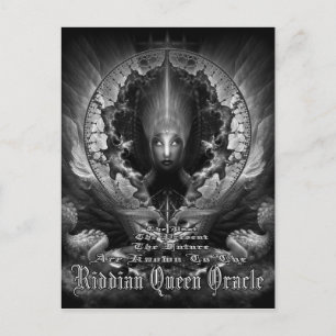Cartão Postal Riddian Queen Oracle GS