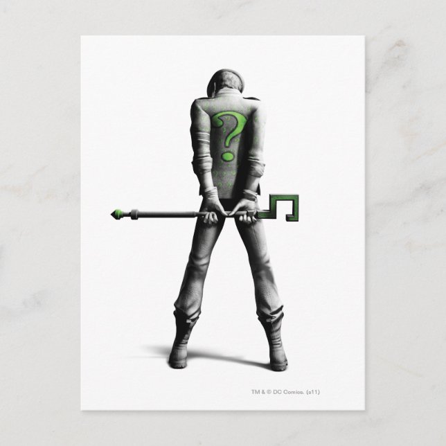 Cartão Postal Riddler (Frente)
