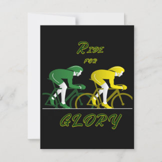 Cartão Postal Ride For Glory 