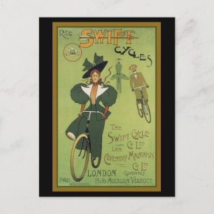 Cartão Postal Ride Swift Cycles