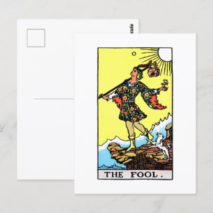 Cartão Postal Rider Waite Tarot Major Arcana O Foto