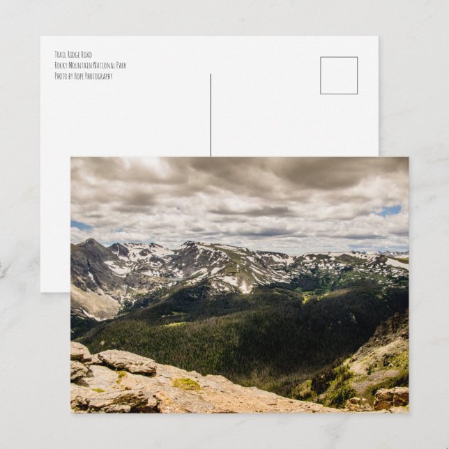 Cartão Postal Ridge Road (Frente/Verso)