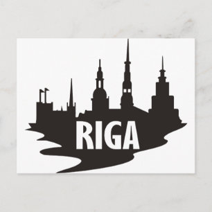Cartão Postal Riga