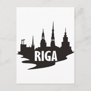 Cartão Postal Riga