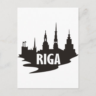 Cartão Postal Riga