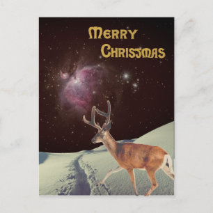 Cartão Postal Rincas de Natal surreais no espaço