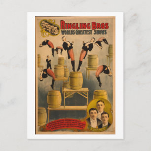 Cartão Postal Ringling Bros. /Raschetta Bros.