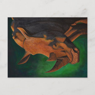 Cartão Postal Rinoceronte