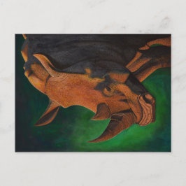 Cartão Postal Rinoceronte