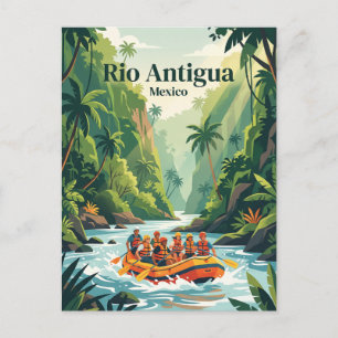 Cartão Postal Rio Antigua, Veracruz México