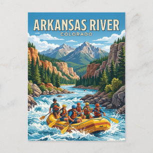 Cartão Postal Rio Arkansas Colorado