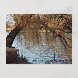 Cartão Postal Rio Avon, Stratford-on-Avon