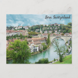 Cartão Postal Rio Bern Suiça, Viagem do Rio Aare