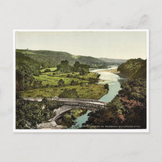 Cartão Postal Rio Blackwater. Lismore. Co. Waterford, Irlanda