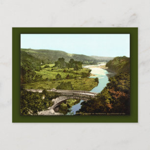 Cartão Postal Rio Blackwater, Lismore. Cty Waterford, Irlanda