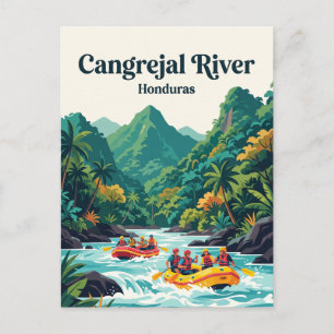 Cartão Postal Rio Cangrejal Honduras