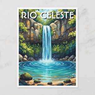 Cartão Postal Río Celeste, Parque Nacional Vulcão Tenorio
