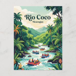 Cartão Postal Rio Coco, Nicarágua