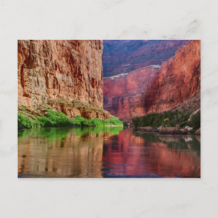 Cartão Postal rio Colorado no Grand Canyon, AZ