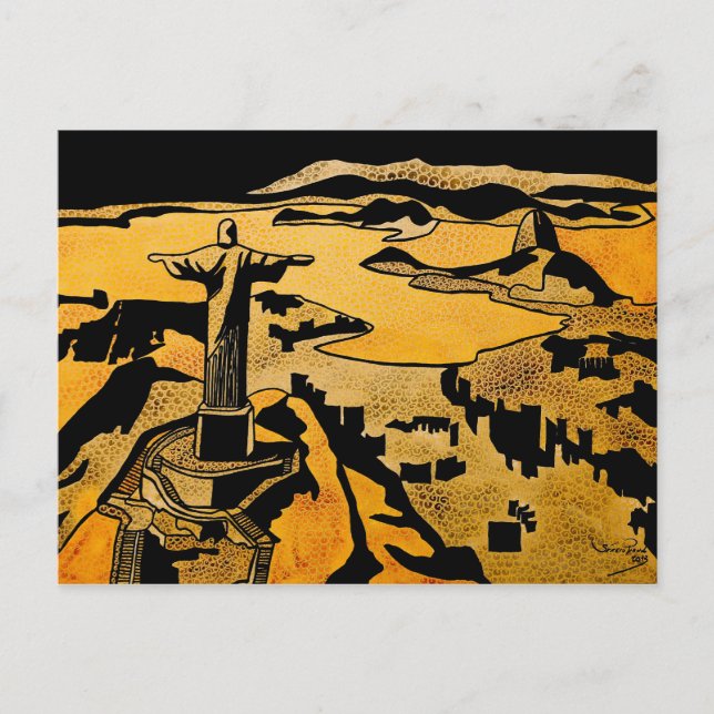 Cartão Postal Rio de Janeiro (Frente)