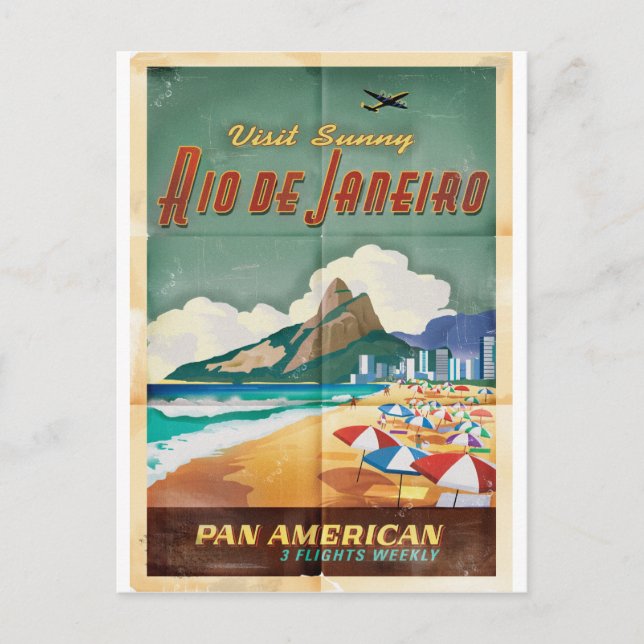 Cartão Postal Rio de Janeiro (Frente)