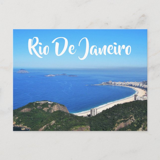 Cartão Postal Rio De Janeiro (Frente)