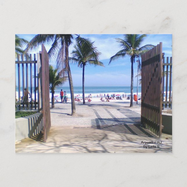 Cartão Postal Rio de Janeiro (Frente)