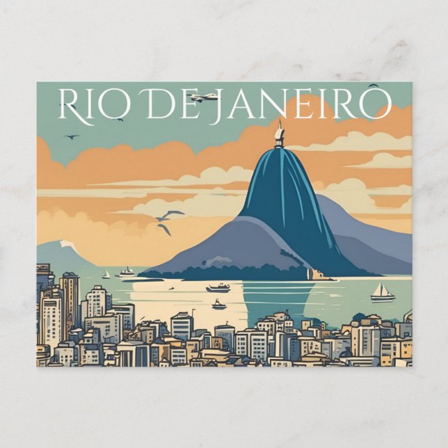 Cartão Postal Rio de Janeiro (4) (Frente)