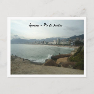 Cartão Postal Rio de Janeiro - Ipanema