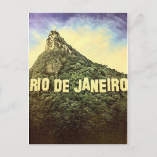 Cartão Postal Rio de Janeiro Vintage Hollywood