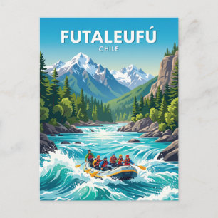 Cartão Postal Rio Futaleufú Chile