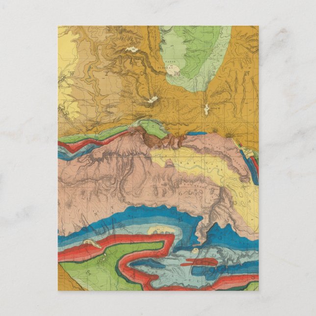 Cartão Postal Rio Green do Pacific Rail Road da União (Frente)